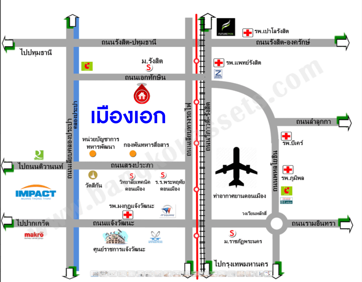 *****บ้านเดี่ยวมือสอง โครงการ เมืองเอก โครงการ4 หลังริม เนื้อที่ 402 ตร.ว. ฟังก์ชัน 5 ห้องนอน 6 ห้องน้ำ 4 ที่จอดรถ บ้านสวยพร้อมอยู่ โครงการบนทำเลเดินทางสะดวก เชื่อมต่อถนนวิภาวดี-รังสิต ถนนพหลโยธิน ถนนรามอินทรา ใกล้รถไฟฟ้าสายสีแดง "สถานีหลักหก" และจุดขึ้นทางด่วน "อุตราภิมุข"